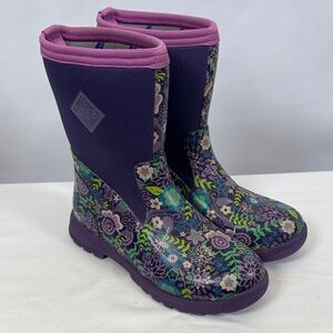 The Original Muck Boots Women's Purple Floral Size 6